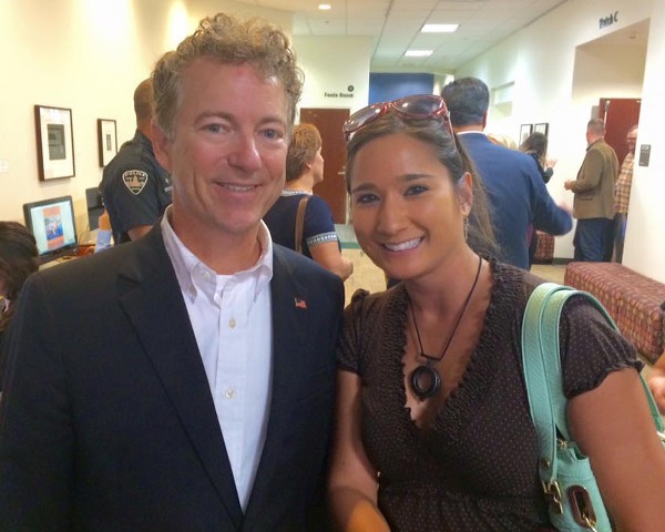 Sen. Rand Paul and Sherry Rose