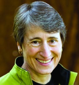 President Barach Obama’s Secretary of Interior, Sally Jewell, a Democrat.
